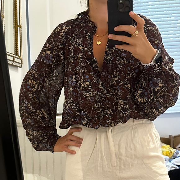 ba&sh patterned blouse - Picture 11 of 11